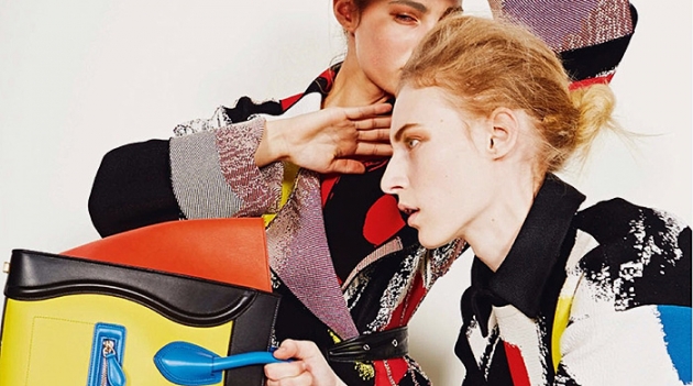 Новые кадры весенней рекламной кампании Céline