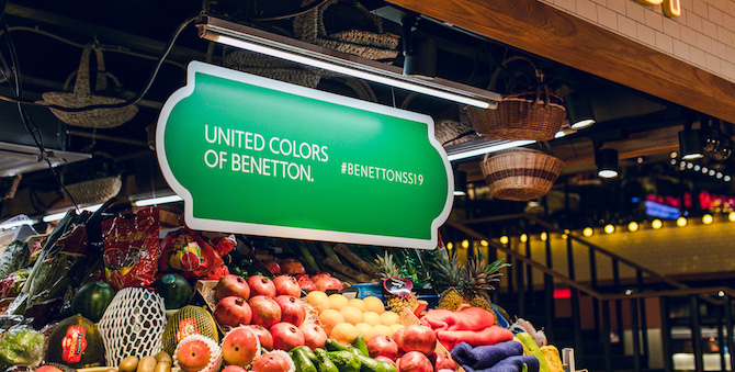 В Москве впервые прошел показ United Colors of Benetton
