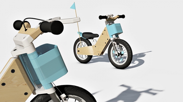 Велосипед Miilo, который \"растет\" вместе с ребенком