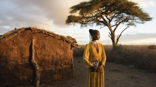 Масаи и Африка в рекламной кампании Valentino