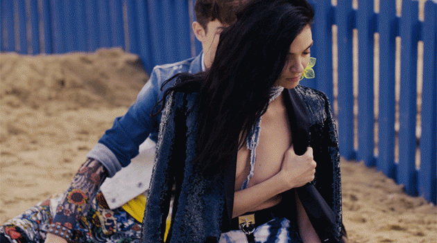 Мариякарла Босконо и другие в ролике Dsquared2