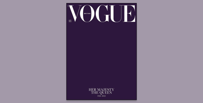 Британский Vogue посвятил ноябрьский номер памяти королевы Елизаветы II