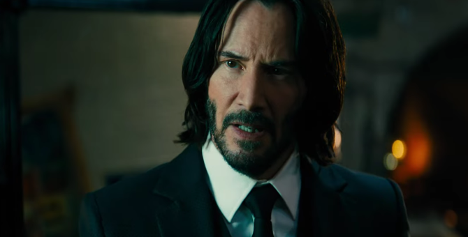 Киану Ривз сражается в финальном трейлере «Джона Уика — 4»