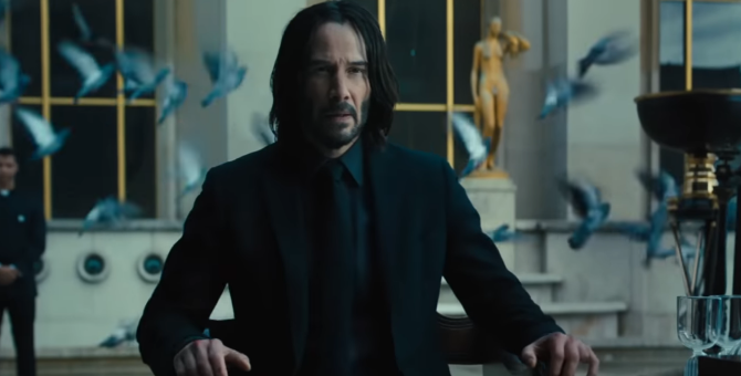 Вышел тизер-трейлер четвертой части фильма «Джон Уик»