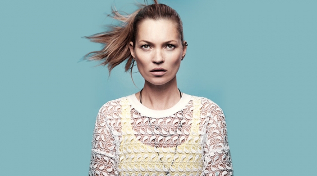 Кейт Мосс в весенней кампании Eleven Paris