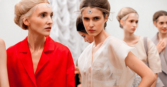 Backstage показа Ruban, весна-лето 2015