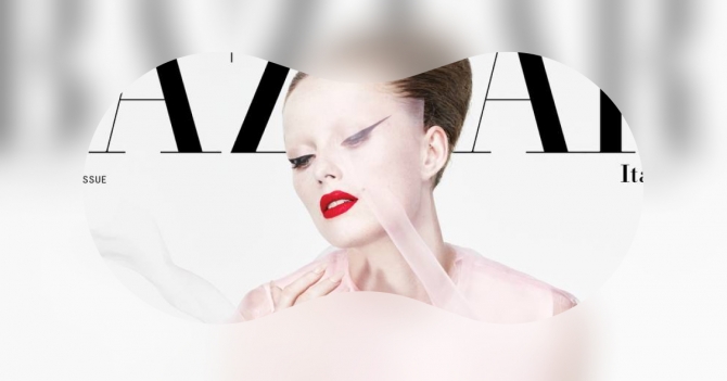 Фото дня: Рианн ван Ромпей для Harper's Bazaar Италия