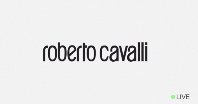 Прямая трансляция Roberto Cavalli весна-лето 2018