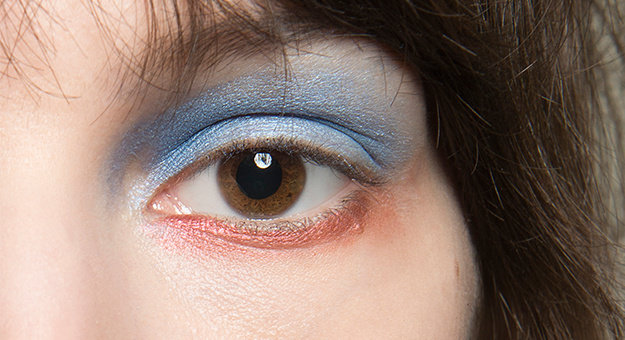 Как повторить двухцветный макияж глаз с показа Peter Pilotto