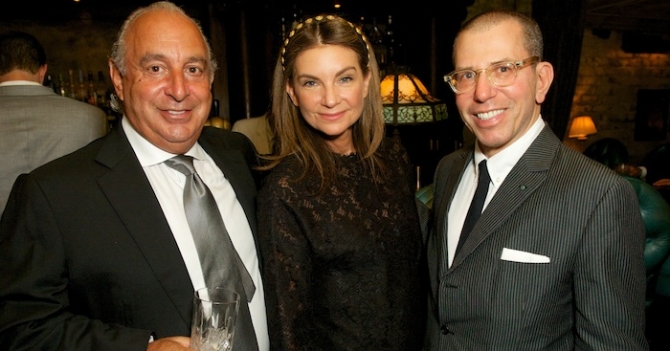 Ужин в Лондоне по случаю старта недели мужской моды