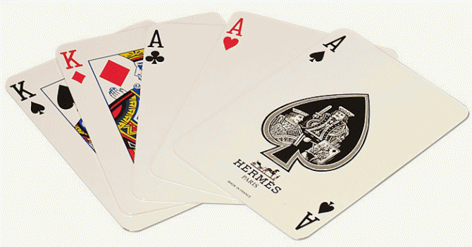 Объект желания: игральные карты Hermès