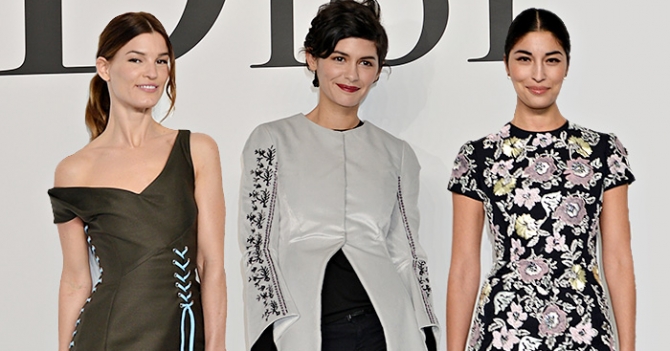 Гости показа Christian Dior рre-fall 2015 в Токио