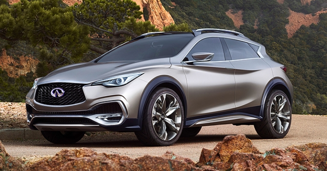 Infiniti представили новую модель — QX30