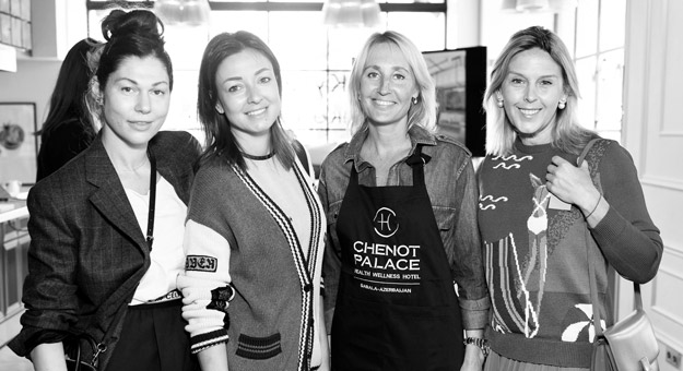 Полина Киценко и Евгения Линович приготовили ланч для друзей по системе Chenot