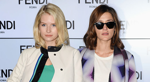 Гости показа Fendi в Милане