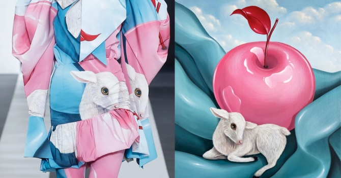 На фэшн-показ как в музей. Искусство в коллекциях осень-зима 2023