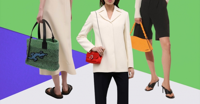 Яркая сумка до 100 тысяч рублей. 12 весенних вариантов