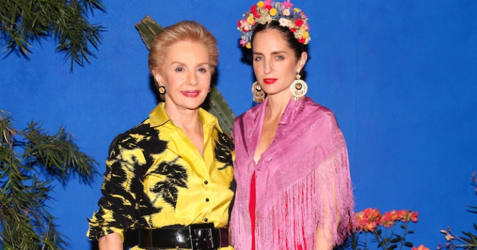 Каролина Эррера и другие гости на ежегодном Conservatory Ball