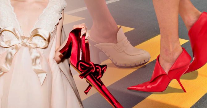 Самая модная обувь сезона весна-лето 2025: ретрокеды, клоги и лодочки с очень острым носом