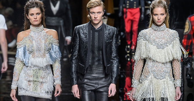 Неделя мужской моды в Париже: Balmain, осень-зима 2016