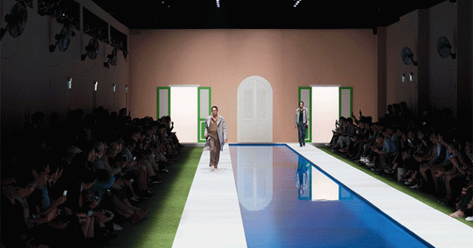 Обзор Buro 24/7: мужская коллекция Fendi, весна-лето 2017