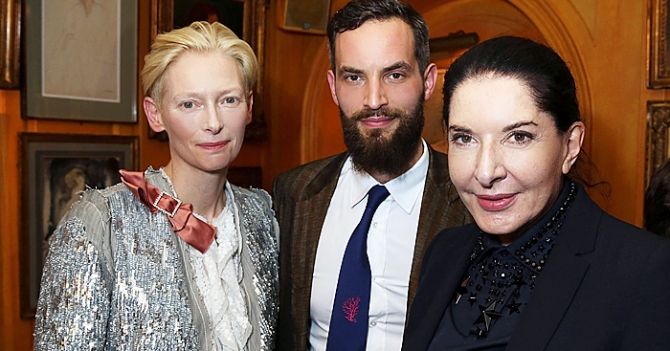 Показ фильма \"Большой всплеск\" с Тильдой Суинтон в Лондоне