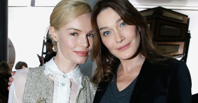 Гости показа Schiaparelli на неделе высокой моды в Париже