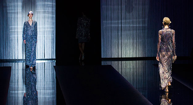 Миланская неделя моды: Giorgio Armani, весна-лето 2017