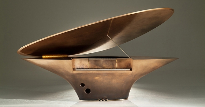 Инструмент как скульптура: фортепиано от Goldfinch