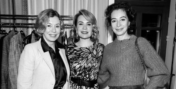 Валерия Роднянская, Снежана Георгиева и другие гости презентации новых коллекций Paola Ray