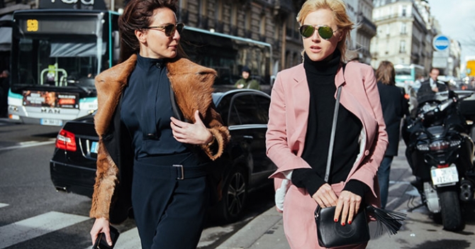 Неделя моды в Париже, осень-зима 2016: street style. Часть 2