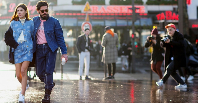 Мужская неделя моды в Париже F/W 2015: street style. Часть 3