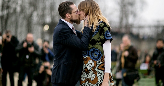 Неделя моды в Париже F/W 2015: street style. Часть 6