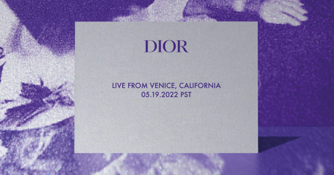 Смотрим показ коллекции Dior Men resort 2023