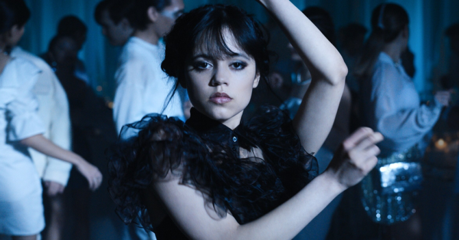 Как создавался образ Дженны Ортеги для сериала «Уэнздей»