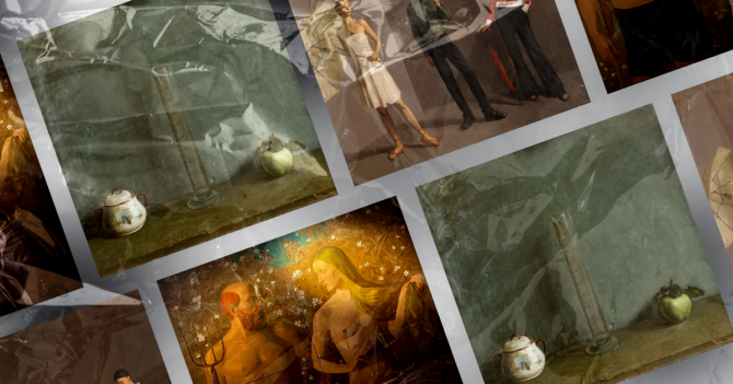 С чердака в галерею: арт-группа «Россия» — о новой выставке «Место в себе» в JART