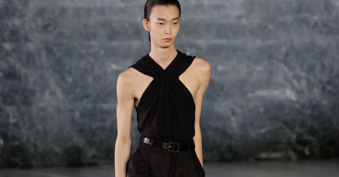 Saint Laurent, коллекция menswear 2024