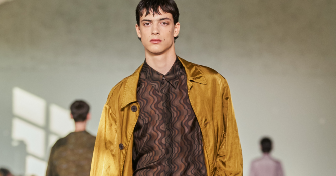 Dries Van Noten, коллекция menswear 2024