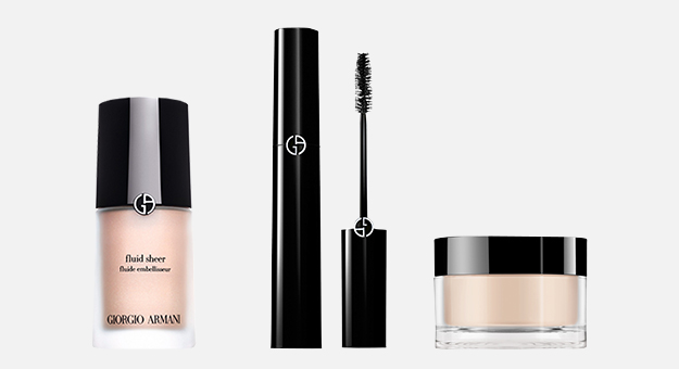 Как повторить смоки айс с цветным акцентом с показа Emporio Armani