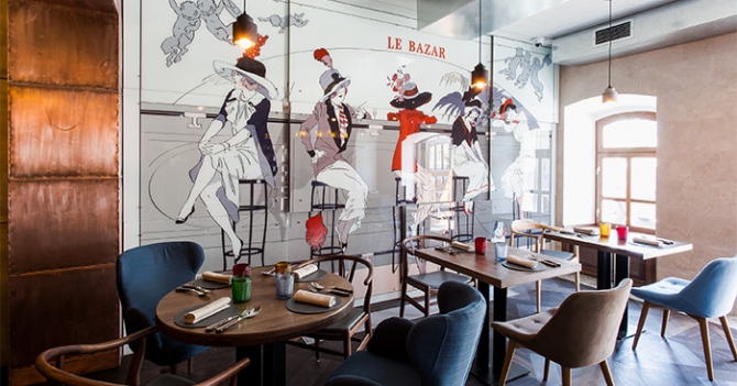 Le Bazar: гастробар в Суздале