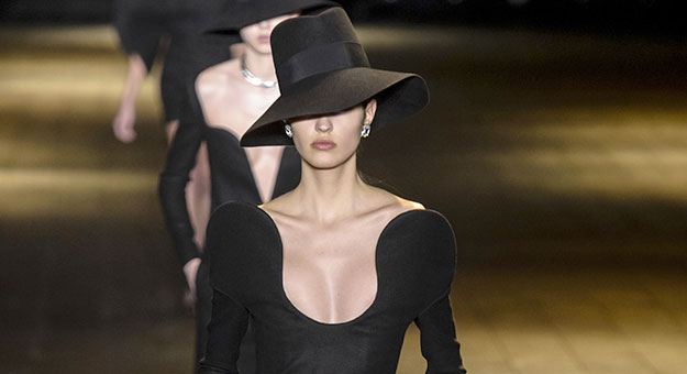 Saint Laurent, коллекция осень-зима 2018