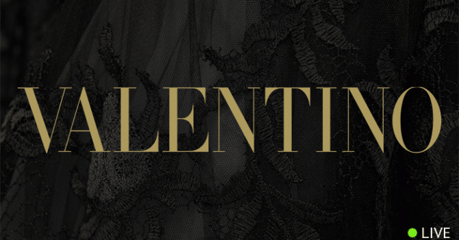 Прямая трансляция показа Valentino, осень-зима 2015