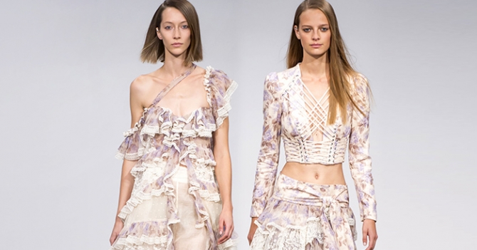 Нью-Йоркская неделя моды: Zimmermann, весна-лето 2017
