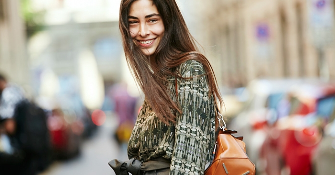 Неделя моды в Милане, весна-лето 2016: street style. Часть 3