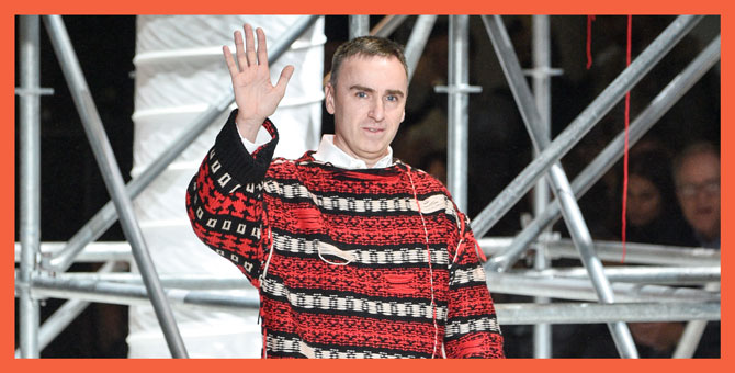 Раф Симонс ушел из Calvin Klein. Что (не) нужно знать об этом