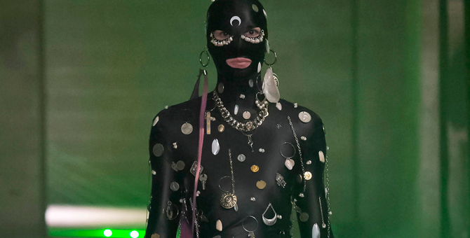 Marine Serre, коллекция осень-зима 2019