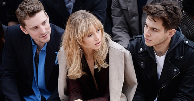 Гости мужского показа Burberry Prorsum, осень-зима 2014