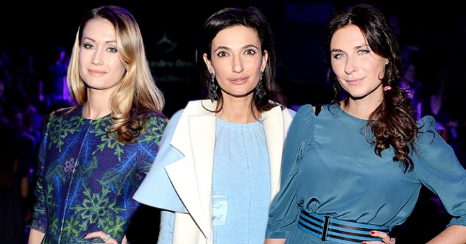 Гости показов Alena Akhmadullina, RUBAN и BEssARION