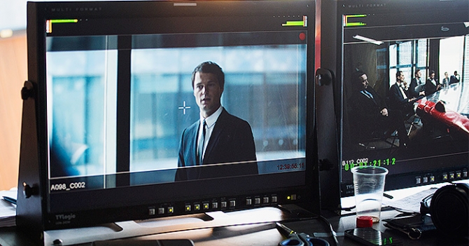 Данила Козловский и Сергей Минаев на съемках \"Духless-2\"