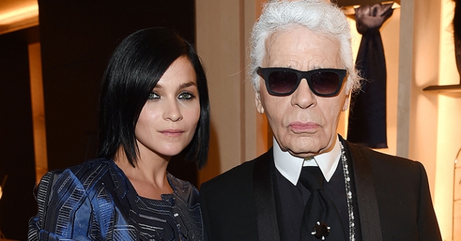 Коктейль Fendi в бутике на авеню Монтень